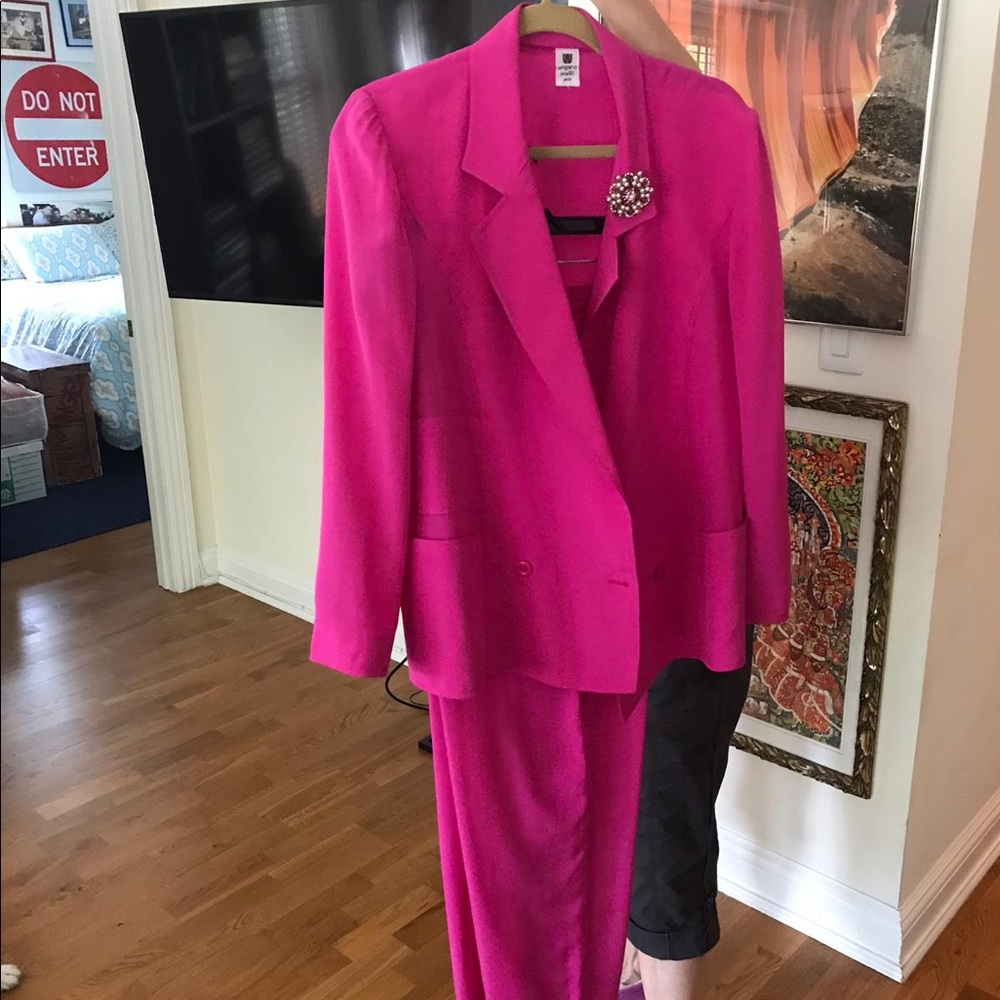 Emanuel Ungaro pant suit 3 piece